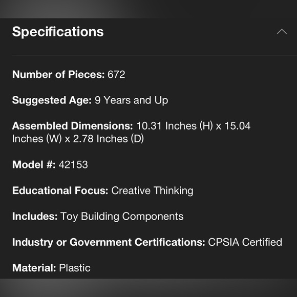 LEGO Technic NASCAR Next Gen Chevrolet Camaro ZL1 NWT - Picture 5 of 8